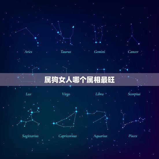 属狗女人哪个属相最旺，属狗的女人和什么属相最般配