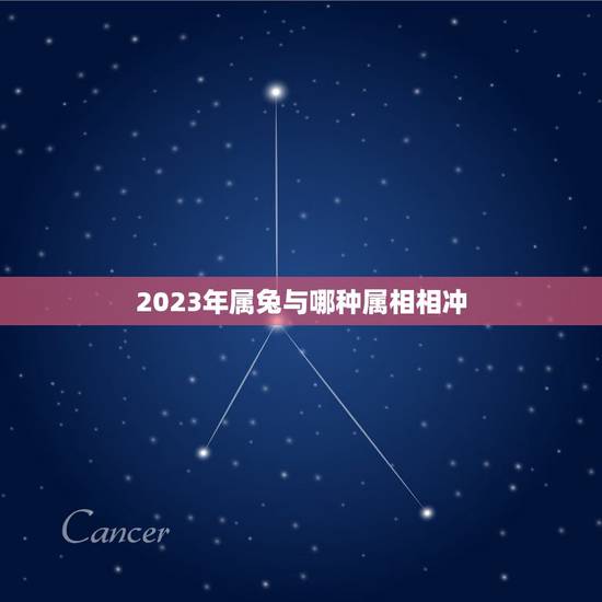 2023年属兔与哪种属相相冲，属兔和属鼠相克吗