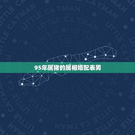 95年属猪的属相婚配表男，95年属猪的和什么属相最配