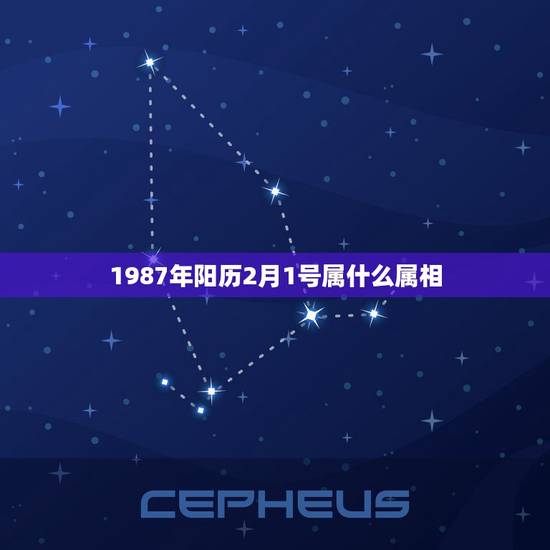 1987年阳历2月1号属什么属相，我是阳历87年2月1号 阴历87年正