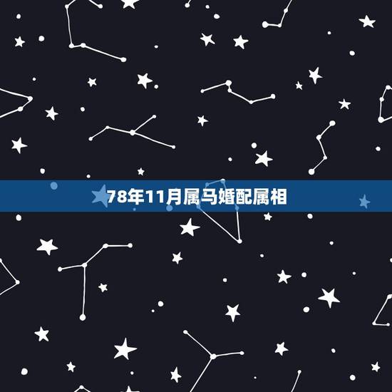 78年11月属马婚配属相,78年属马的女性和什么属相的男性比较相配 78年11月属马婚配属相,78年属马的女性和什么属相的男性比较相配