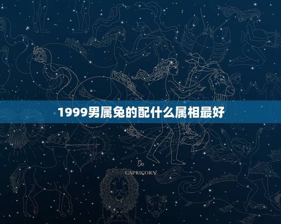 1999男属兔的配什么属相最好，99年兔和什么生肖最配