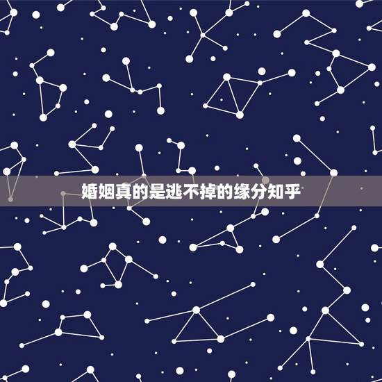 婚姻真的是逃不掉的缘分知乎,感情婚姻真的是缘分吗? 婚姻真的是逃不掉的缘分知乎,感情婚姻真的是缘分吗?