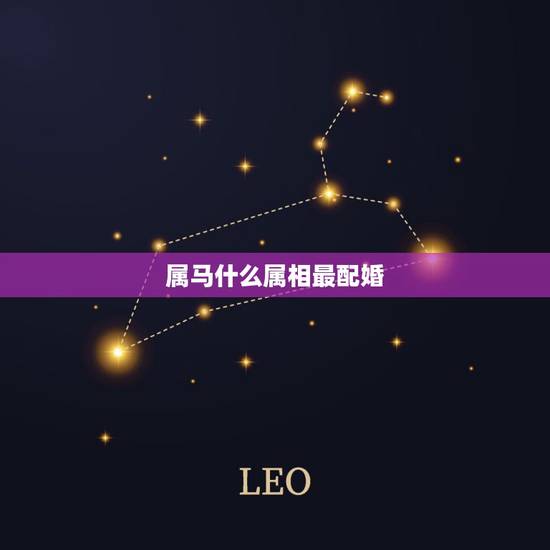 属马什么属相最配婚，女属马的和什么属相最配