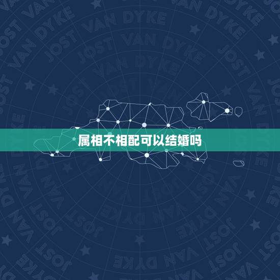 属相不相配可以结婚吗，属相不合八字能结婚吗