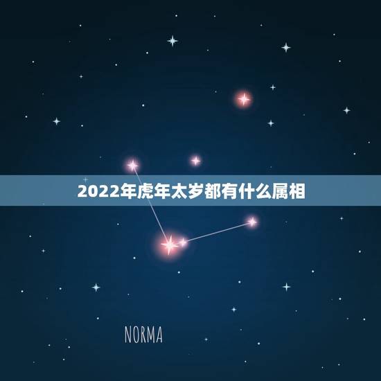 2022年虎年太岁都有什么属相，2022年犯太岁的五个生肖
