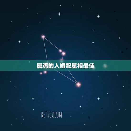 属鸡的人婚配属相最佳，属鸡的属相婚配