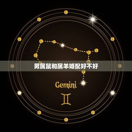 男属鼠和属羊婚配好不好,属羊和属鼠的婚配好吗 男属鼠和属羊婚配好不好,属羊和属鼠的婚配好吗