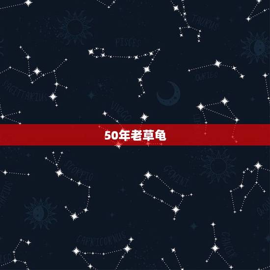 50年老草龟,如何养金线草龟 50年老草龟,如何养金线草龟