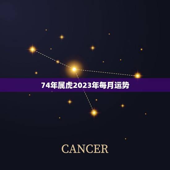74年属虎2023年每月运势,74年属虎农历12月20出生,2023年 74年属虎2023年每月运势,74年属虎农历12月20出生,2023年