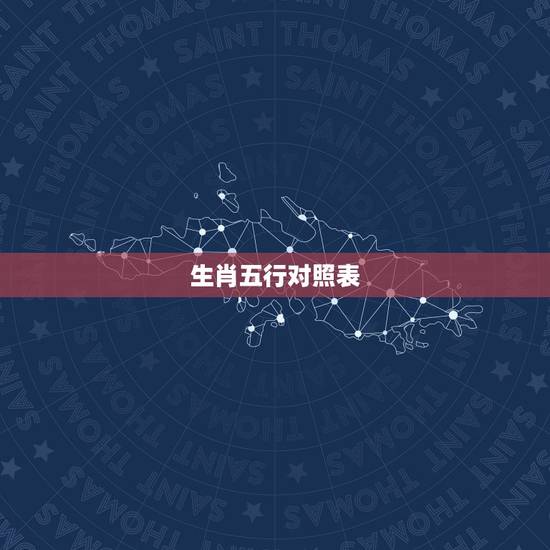 生肖五行对照表，十二生肖相对应的时辰？