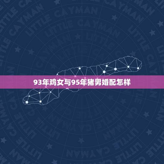 93年鸡女与95年猪男婚配怎样,95年属猪男和93年属鸡女相配吗? 93年鸡女与95年猪男婚配怎样,95年属猪男和93年属鸡女相配吗?