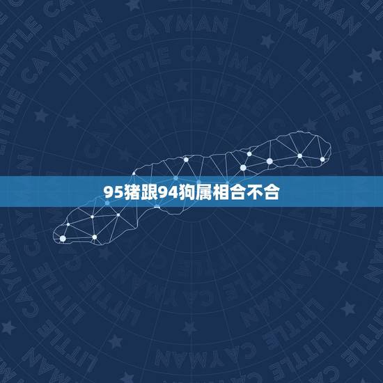 95猪跟94狗属相合不合，94狗和95猪合不合