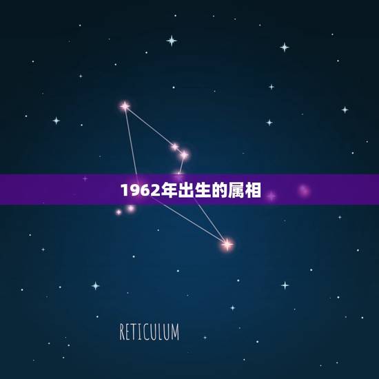 1962年出生的属相，1962年出生的女性名人