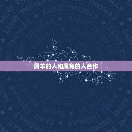 属羊的人和属兔的人合作(星座配对分析)