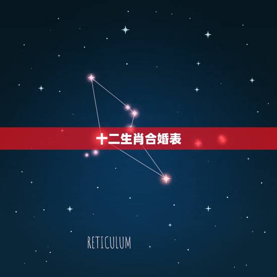 十二生肖合婚表，12生肖排序婚配表