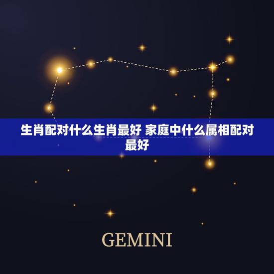 生肖配对什么生肖最好 家庭中什么属相配对最好 生肖配对什么生肖最好 家庭中什么属相配对最好