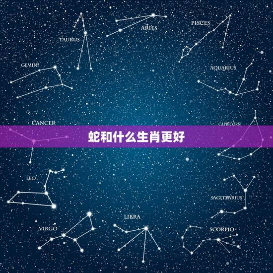 蛇和什么生肖更好,龙和什么生肖最配 蛇和什么生肖更好,龙和什么生肖最配
