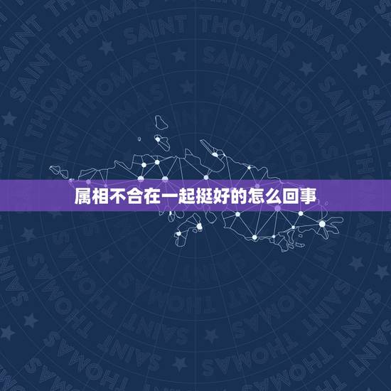 属相不合在一起挺好的怎么回事，我们属相不合能在一起么