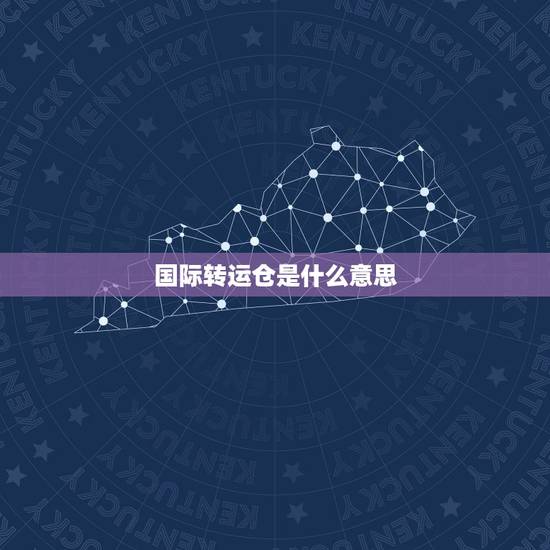 国际转运仓是什么意思,淘宝国际转运怎麼办? 国际转运仓是什么意思,淘宝国际转运怎麼办?