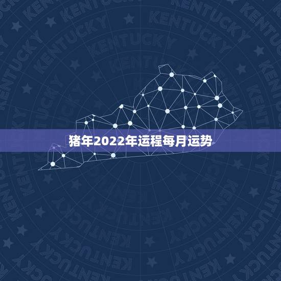 猪年2022年运程每月运势，2022属猪人的全年运势如何