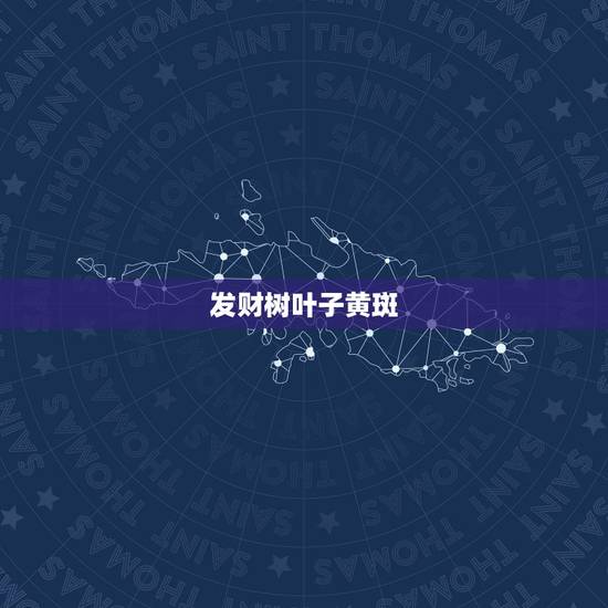 发财树叶子黄斑,发财树叶子有黄斑 发财树叶子黄斑,发财树叶子有黄斑