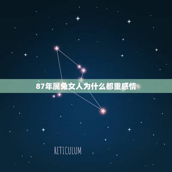 87年属兔女人为什么都重感情，属兔子的有洁癖吗