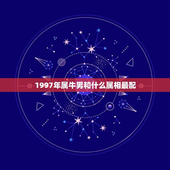 1997年属牛男和什么属相最配，1997年属什么生肖配对