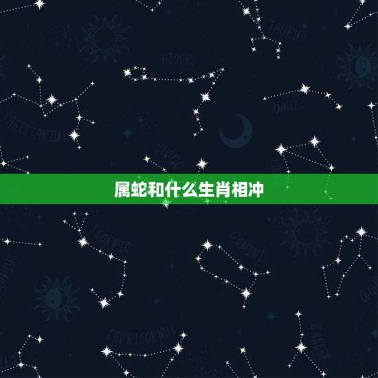 属蛇和什么生肖相冲,蛇属相和什么属相犯冲 属蛇和什么生肖相冲,蛇属相和什么属相犯冲