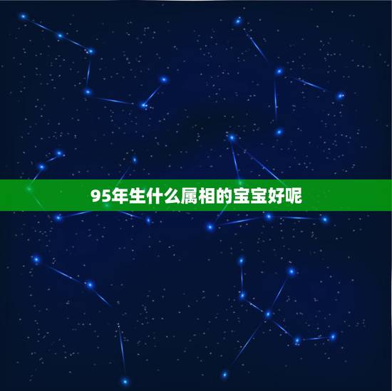 95年生什么属相的宝宝好呢，1995年属猪和什么属相最好