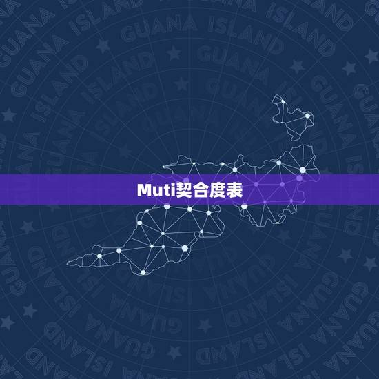 Muti契合度表 16人格测试所有类型 Muti契合度表 16人格测试所有类型