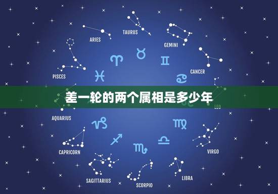 差一轮的两个属相是多少年,夫妻相差1轮而且属相一样会有什么说法呢? 差一轮的两个属相是多少年,夫妻相差1轮而且属相一样会有什么说法呢?