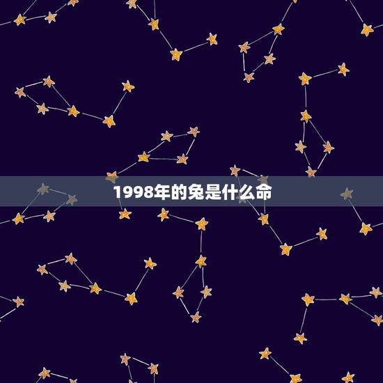 1998年的兔是什么命,1999年的兔是什么命 1998年的兔是什么命,1999年的兔是什么命