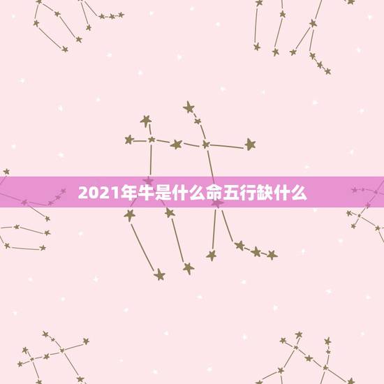 2021年牛是什么命五行缺什么，2021年牛年是什么命