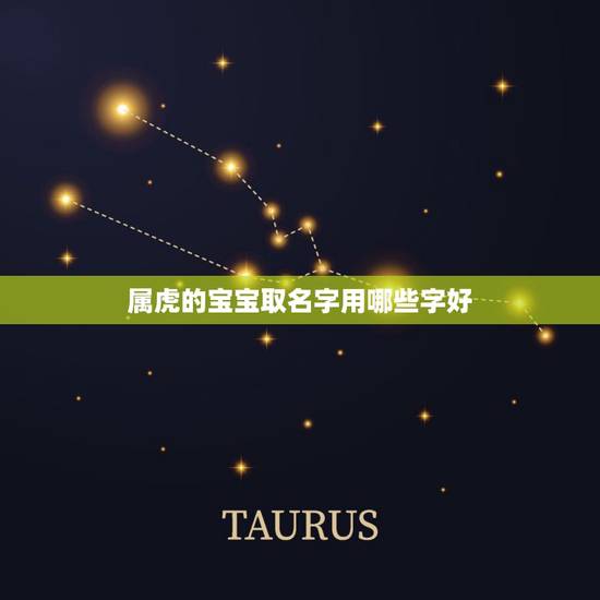属虎的宝宝取名字用哪些字好 要找老婆就找这几个星座 属虎的宝宝取名字用哪些字好 要找老婆就找这几个星座