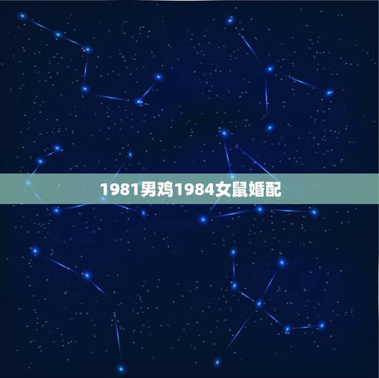 1981男鸡1984女鼠婚配，1984女鼠一生财运状况