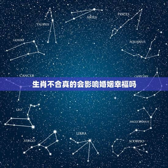 生肖不合真的会影响婚姻幸福吗,婚姻中属相合不合重要吗? 生肖不合真的会影响婚姻幸福吗,婚姻中属相合不合重要吗?