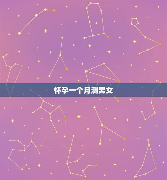 怀孕一个月测男女,怀孕多少周去鉴定Y基因看宝宝男女? 怀孕一个月测男女,怀孕多少周去鉴定Y基因看宝宝男女?