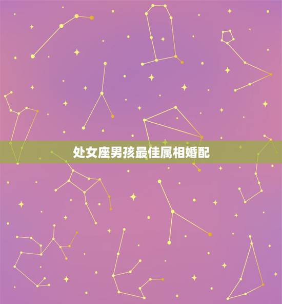处女座男孩最佳属相婚配,1985年处女座男士宜选什么属相和星座婚配 处女座男孩最佳属相婚配,1985年处女座男士宜选什么属相和星座婚配