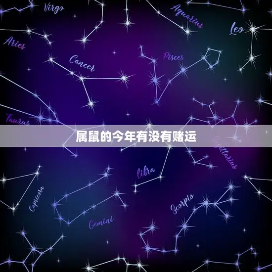 属鼠的今年有没有赌运 属鼠的今年有没有赌运