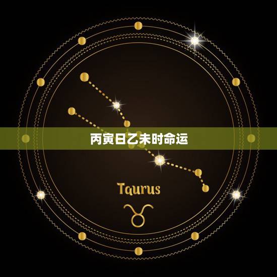 丙寅日乙未时命运，丙寅三命通会