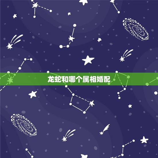 龙蛇和哪个属相婚配,属蛇与哪些属相相配 龙蛇和哪个属相婚配,属蛇与哪些属相相配