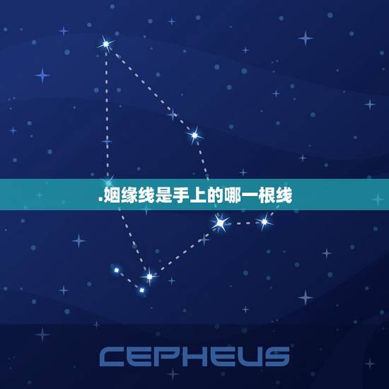 .姻缘线是手上的哪一根线，手掌中那一条是感情线。那条是财运线和婚姻线呢