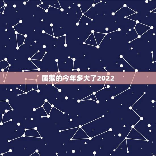 属猴的今年多大了2022,2022年猴人每月运程 属猴的今年多大了2022,2022年猴人每月运程