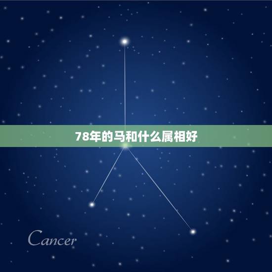 78年的马和什么属相好,78年属马的女性和什么属相的男性比较相配 78年的马和什么属相好,78年属马的女性和什么属相的男性比较相配
