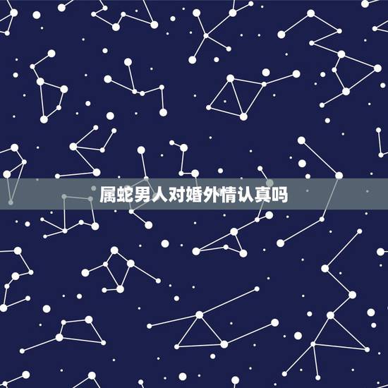 属蛇男人对婚外情认真吗,属蛇男喜欢的女人外形 属蛇男人对婚外情认真吗,属蛇男喜欢的女人外形
