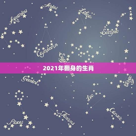 2021年翻身的生肖，2021年是什么生肖年？