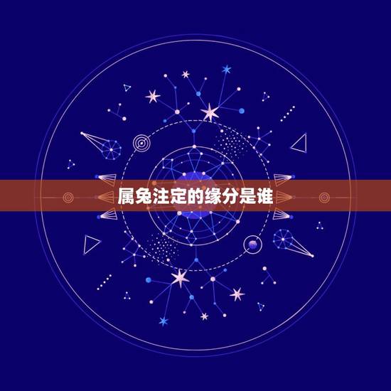 属兔注定的缘分是谁，属兔人的后半生命运