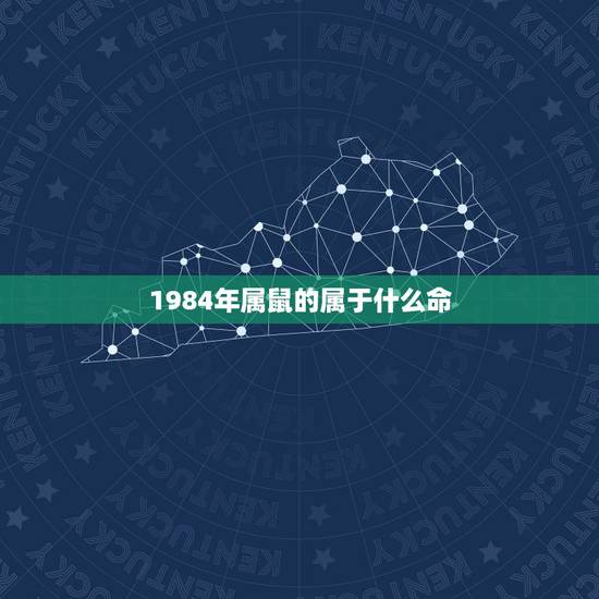 1984年属鼠的属于什么命，2012年属什么生肖