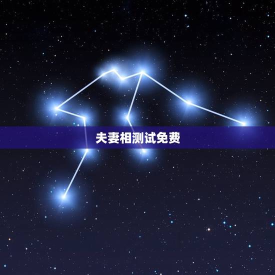 夫妻相测试免费,测两个人夫妻相,用什么软件?急用,谢谢 夫妻相测试免费,测两个人夫妻相,用什么软件?急用,谢谢